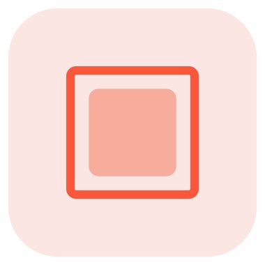 Duvara asgari çerçeve monte edildi.