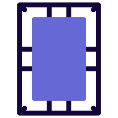 Anılar için saklanmış blok tasarım resim çerçevesi.