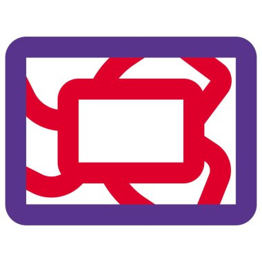 Resimleri dekore etmek için ilginç bir çerçeve.