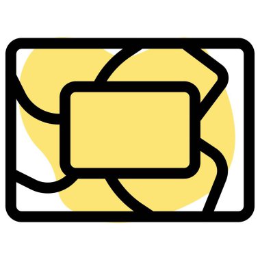 Resimleri dekore etmek için ilginç bir çerçeve.