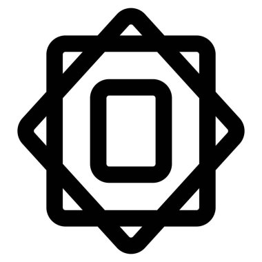 Duvarlar için moda çerçeveli fotoğraf çerçevesi.