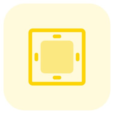 Dekor amacı için duvara monte edilmiş çerçeve.