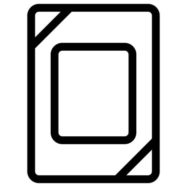 Ahşap kenarlıklı klasik fotoğraf çerçevesi.