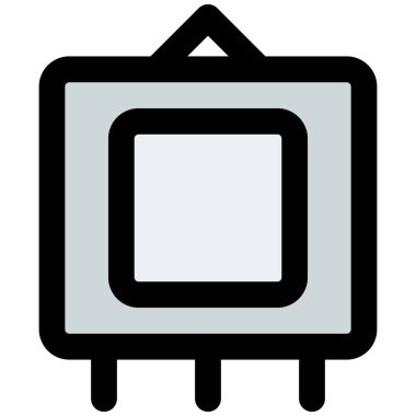 Dekoratif duvar monte edilmiş fotoğraf çerçevesi.