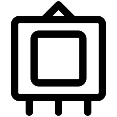 Dekoratif duvar monte edilmiş fotoğraf çerçevesi.