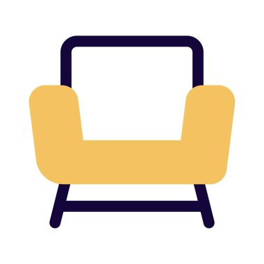 Yan destek için koltuk destekli sandalye.