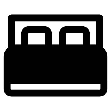 Ahşap bir yatakta rahat bir yatak..