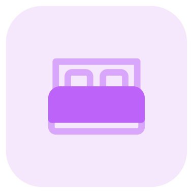 Ahşap bir yatakta rahat bir yatak..