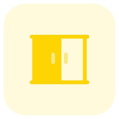 Bahçe deposu için duvara monte edilmiş dolap