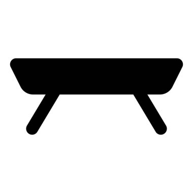 Modern orta masa kanepeyle iyi gider.