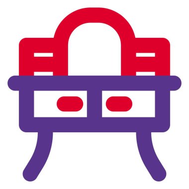 Yatak odasına yerleştirilmiş klasik tasarım kibri