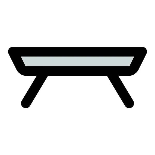 Modern Center Table Sofa — Stock Vector