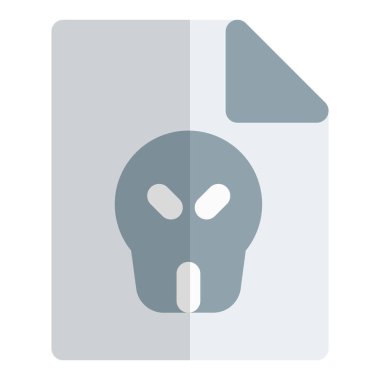 Kötü niyetli yazılım, sistem için zararlı bir virüs..