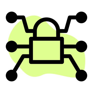 Gelişmiş özelliklere sahip akıllı elektronik kilit.
