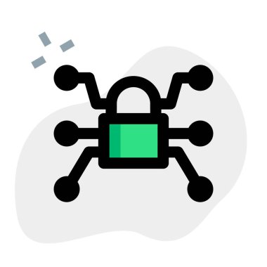 Gelişmiş özelliklere sahip akıllı elektronik kilit.