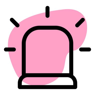 Siber alarm vermek için kullanılan acil durum sirenleri..