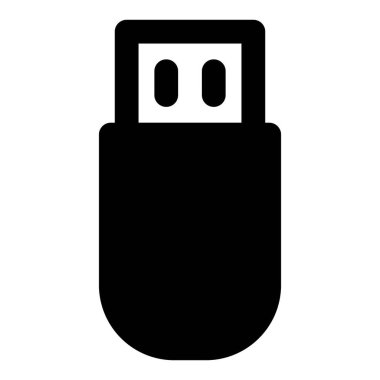 Veri depolama için çıkarılabilir flash disk.