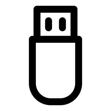 Veri depolama için çıkarılabilir flash disk.