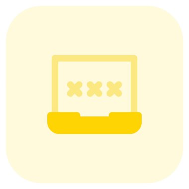 Bilgisayarda güvenlik için parola kilidi