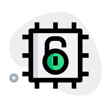 Saat hızını arttırmak için kilitlenmiş işlemci