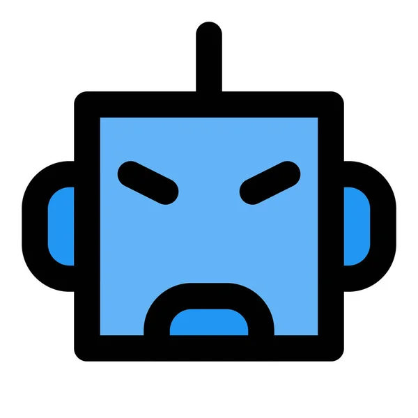 Bot Умный Виртуальный Помощник Обслуживания Клиентов — стоковый вектор