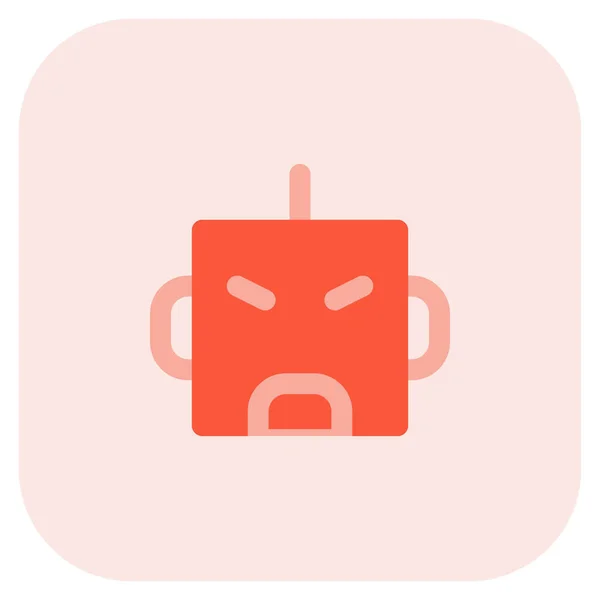Bot Ein Intelligenter Virtueller Assistent Für Den Kundendienst — Stockvektor