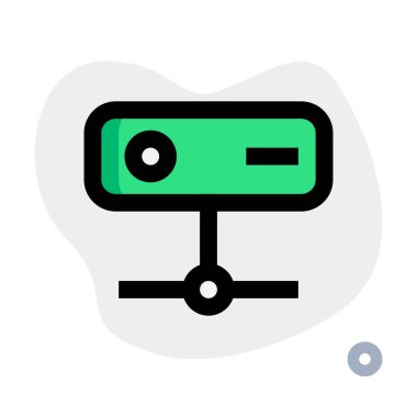 Sunucu, bir ağ sağlayıcı birimi.