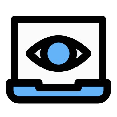 Gözetleme için dizüstü bilgisayarda casus yazılım kullanmak.