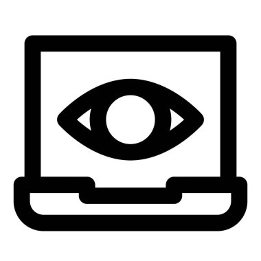 Gözetleme için dizüstü bilgisayarda casus yazılım kullanmak.