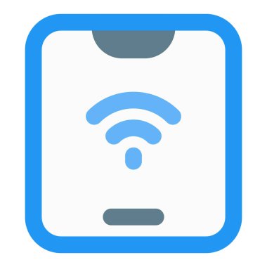 Kişisel kullanım için kablosuz taşınabilir tablet.