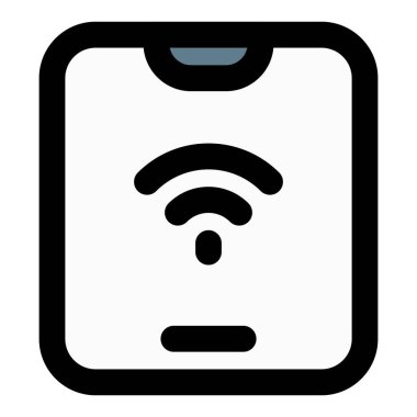 Kişisel kullanım için kablosuz taşınabilir tablet.