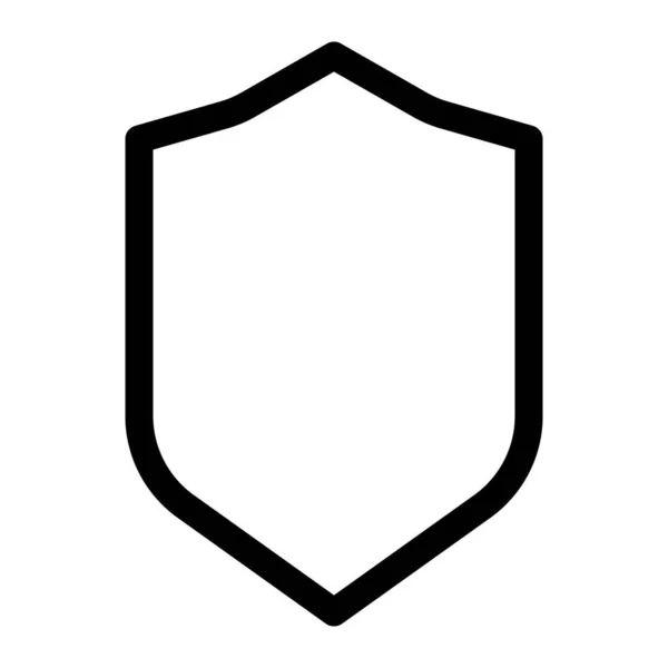 Σύμβολο Της Ασπίδας Προστασίας — Διανυσματικό Αρχείο