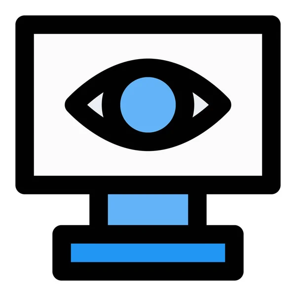Raccogliere Segretamente Informazioni Attraverso Spyware — Vettoriale Stock