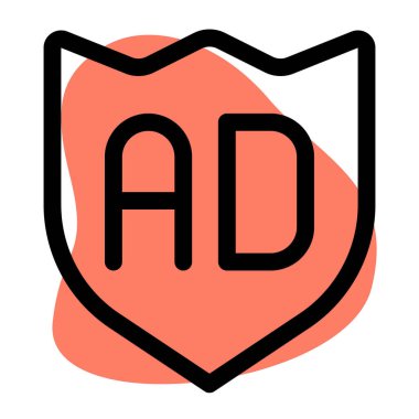 Reklamcılığı kaldırmak için reklam engelleyici aracı.