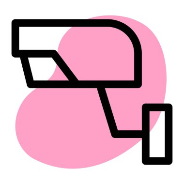 Kapalı devre kameralı güvenlik kamerası..