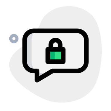 Sohbet kilidi özelliği ile konuşmayı gizli tut.