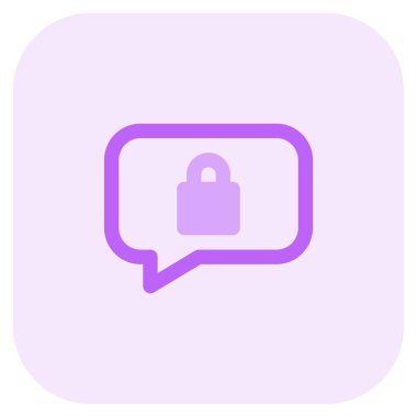 Sohbet kilidi özelliği ile konuşmayı gizli tut.