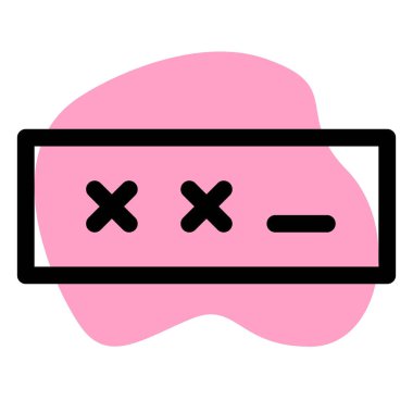 Gizlilik gerekçesi olarak üç basamaklı şifreli kilit.