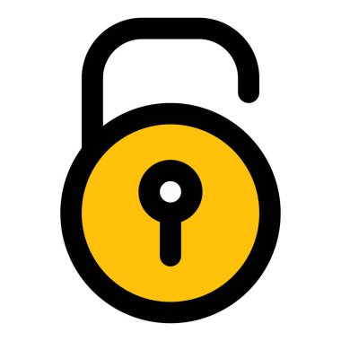 Kilitli siber güvenlik sistemi dijital olarak açıldı.