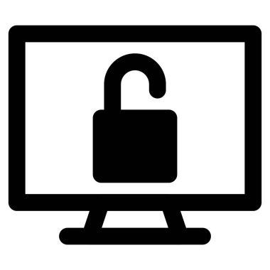 Kilitli bilgisayar, erişimi kolay.