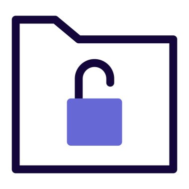 Kilitli olmayan dizin, tüm kullanıcılar için erişilebilir.