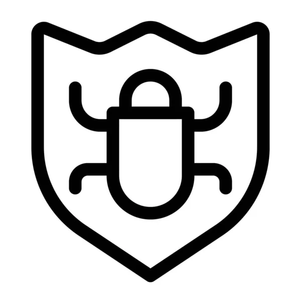 Χρήση Antimalware Για Την Προστασία Λογισμικού Υπολογιστών — Διανυσματικό Αρχείο