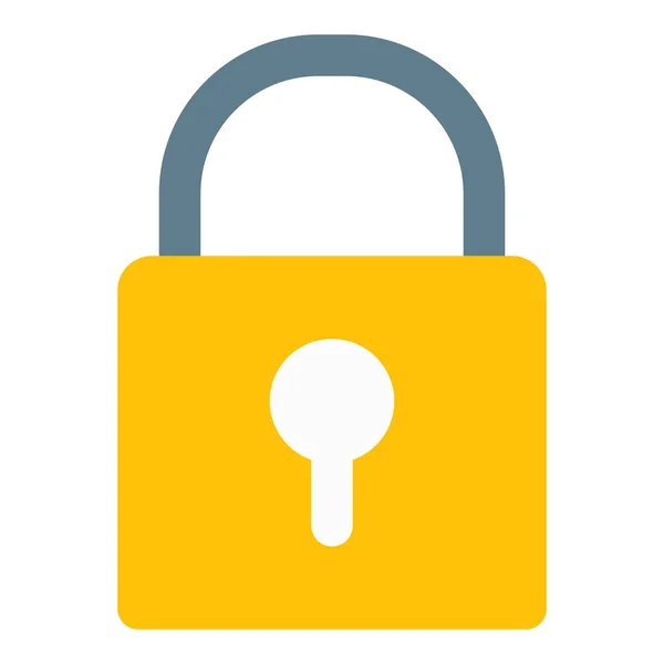 Cyber Lock Progettato Aumentare Sistema Sicurezza — Vettoriale Stock
