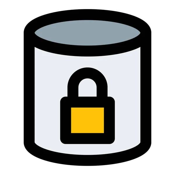 Locking Protocol Used Database Management — Stock Vector