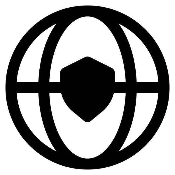 Захищена Мережа Захист Даних Кіберспорті — стоковий вектор