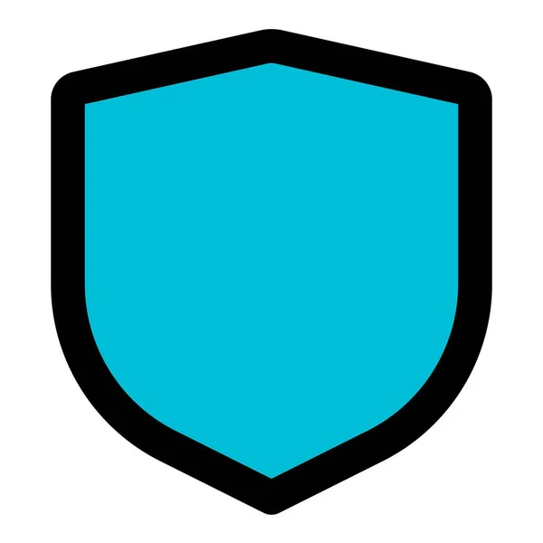 Shield Una Salvaguardia Para Protección Software — Archivo Imágenes Vectoriales