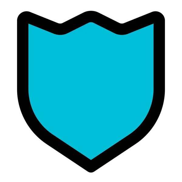 Escudo Usado Para Proteger Software — Vetor de Stock