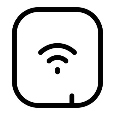 Kirlilik seviyelerini izlemek için kablosuz hava kalitesi aygıtı.