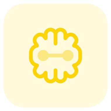 Derin öğrenimi olan yapay zeka makinesi.