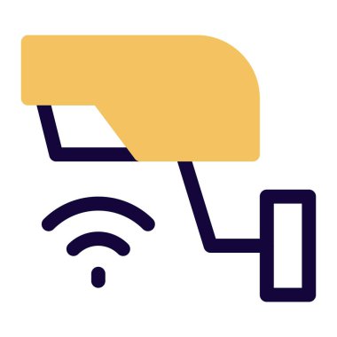 Kablosuz güvenlik kamerasıyla izleniyor..